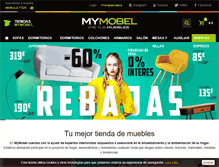 Tablet Screenshot of mymobel.com